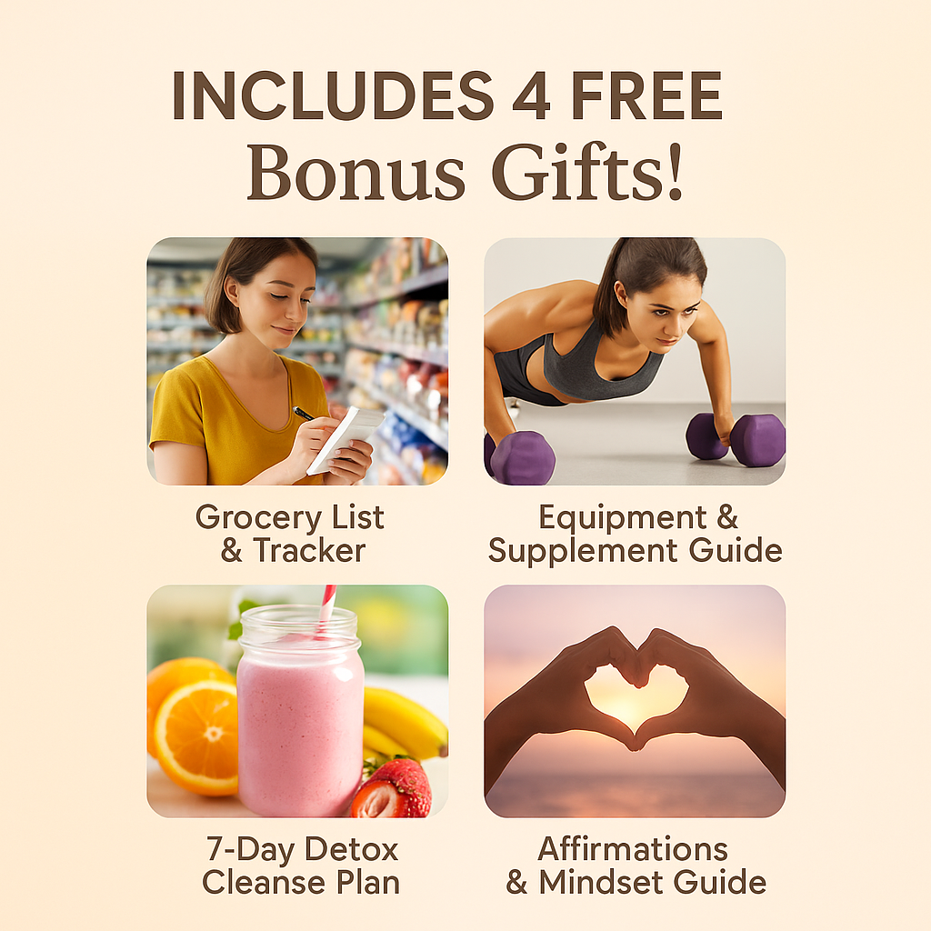 21-Day Slim & Strong Home Workout Plan E-Book